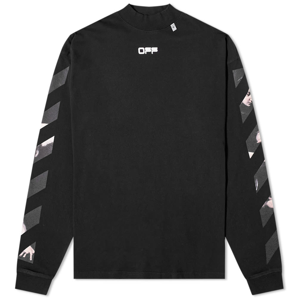 off white caravaggio tee black