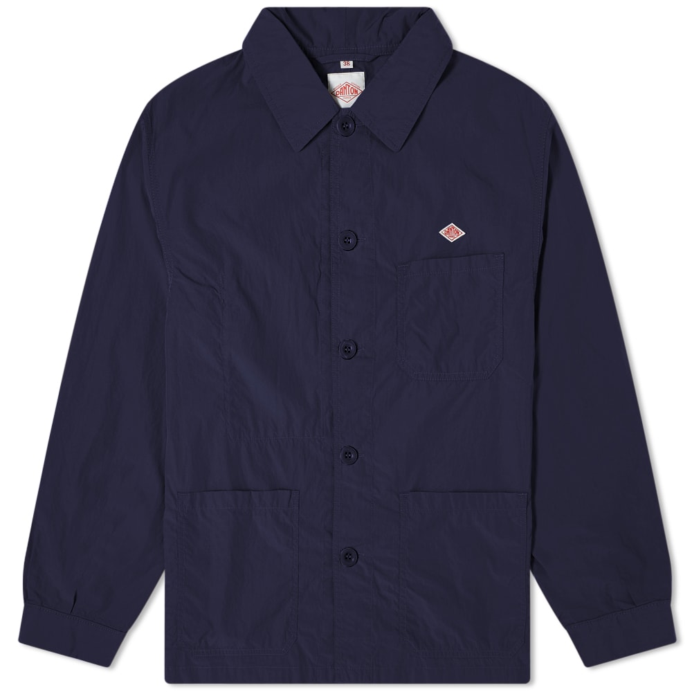 Danton Poplin Shirt Jacket Navy | END. (TW)