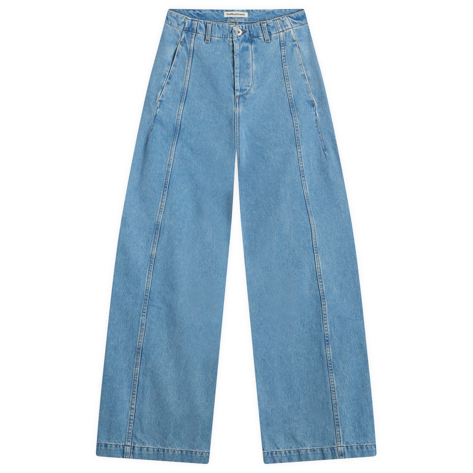 YMC Displaced Seam Jeans Blue | END. (JP)