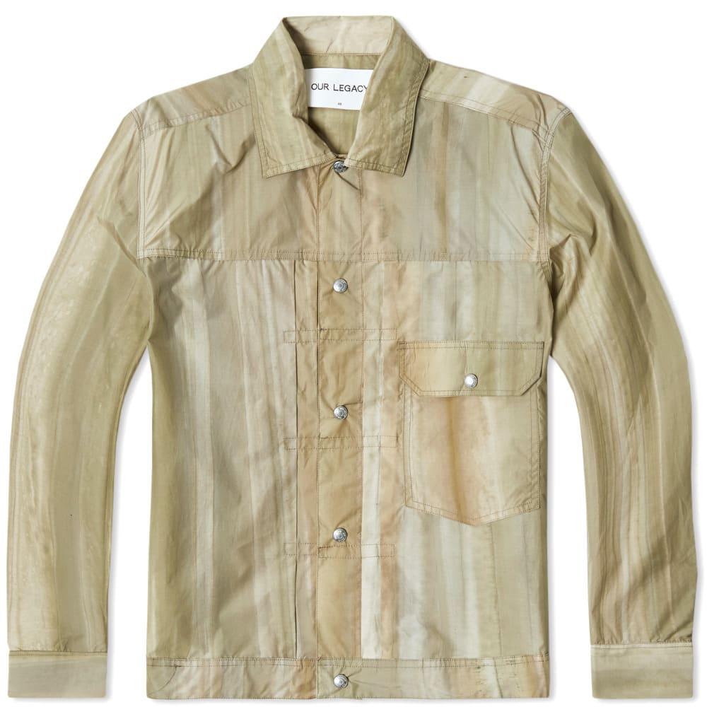 Our Legacy One Pocket Jean Jacket Toxic Tie Dye | END. (US)