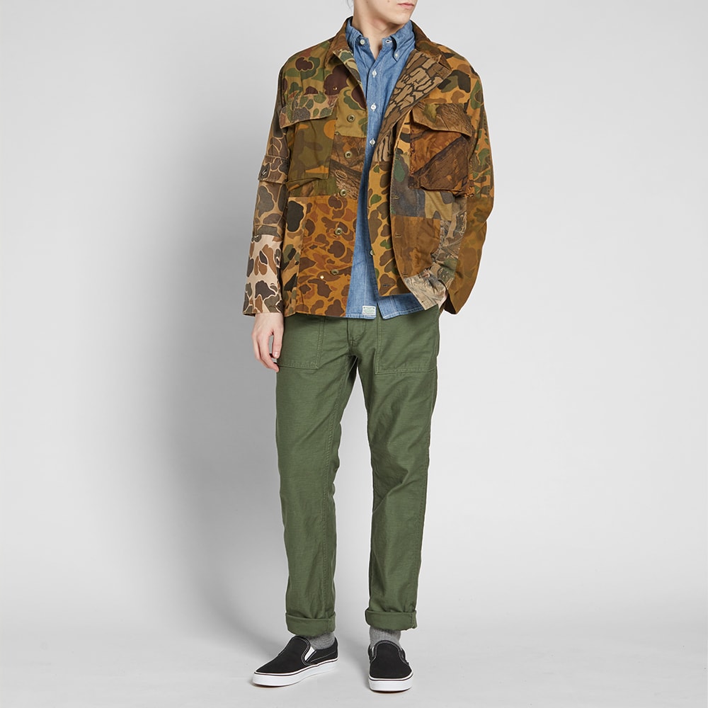 Needles Rebuild Camouflage BDU Shirt Jacket Brown | END. (UK)