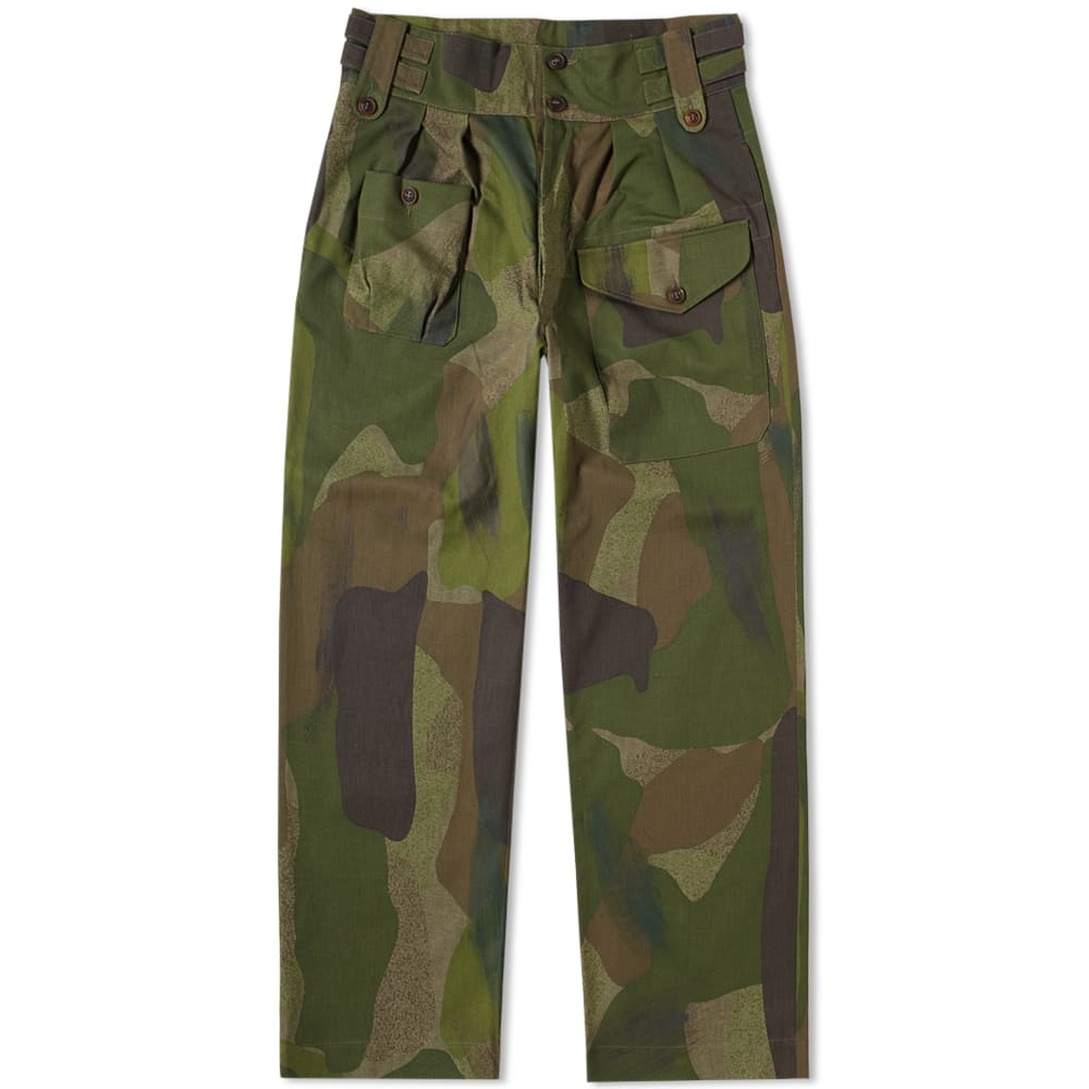 Nigel Cabourn Authentic Buckle Pant Camo | END. (TW)