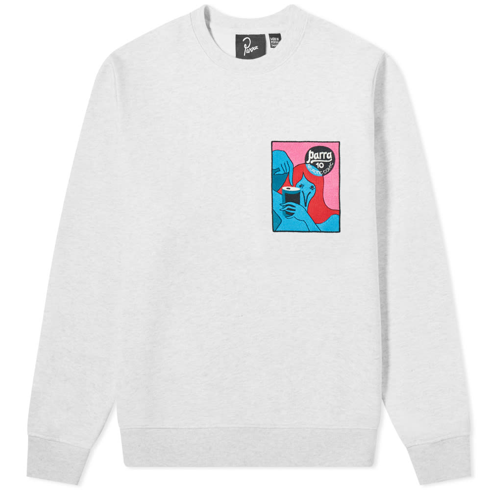 By Parra Neurotic Comic Crew Sweat