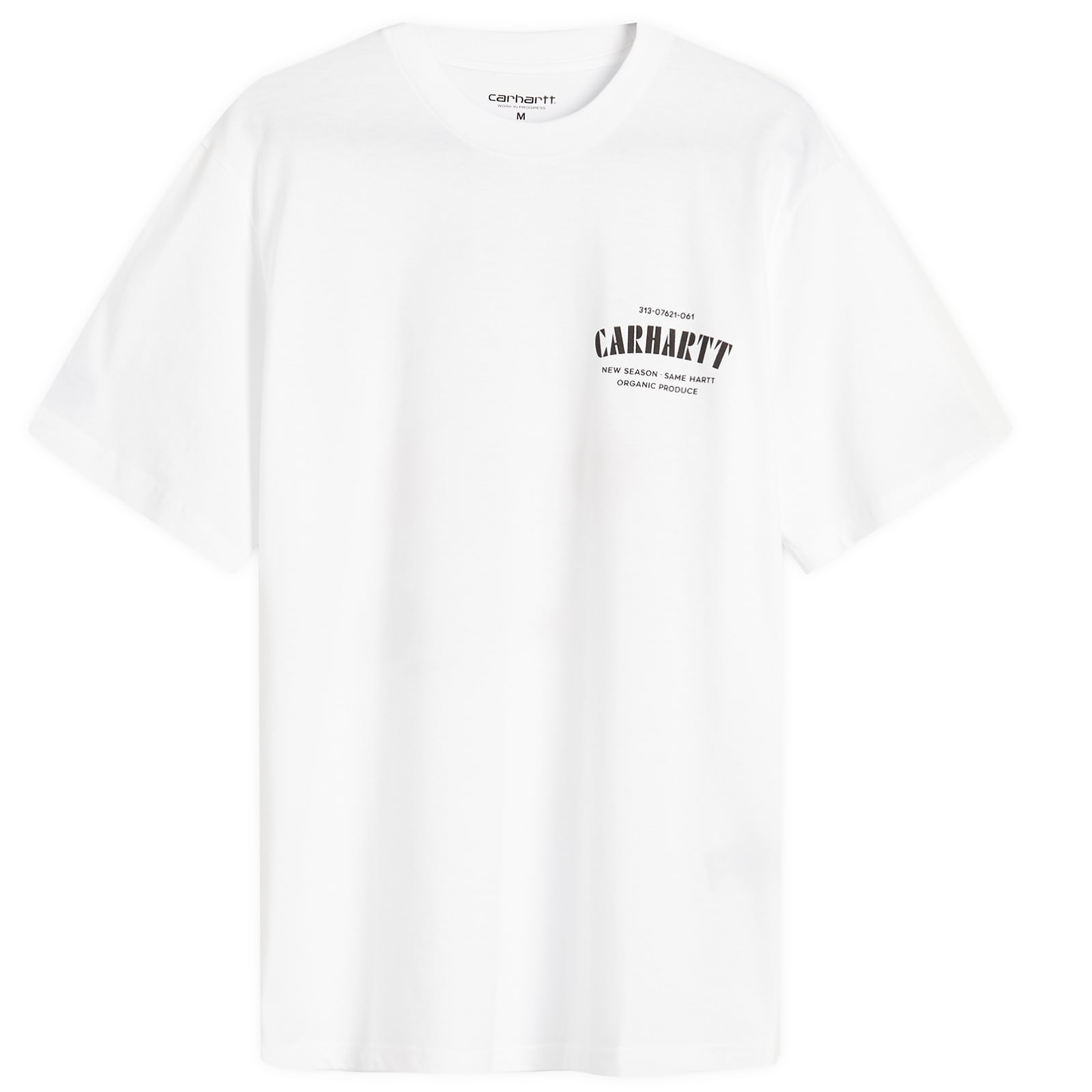 ★Carhartt★ C Logo Short Sleeve T-Shirt White I03476102XX Carhartt WIP Catalogue C Logo T-Shirt White | END. (US)
