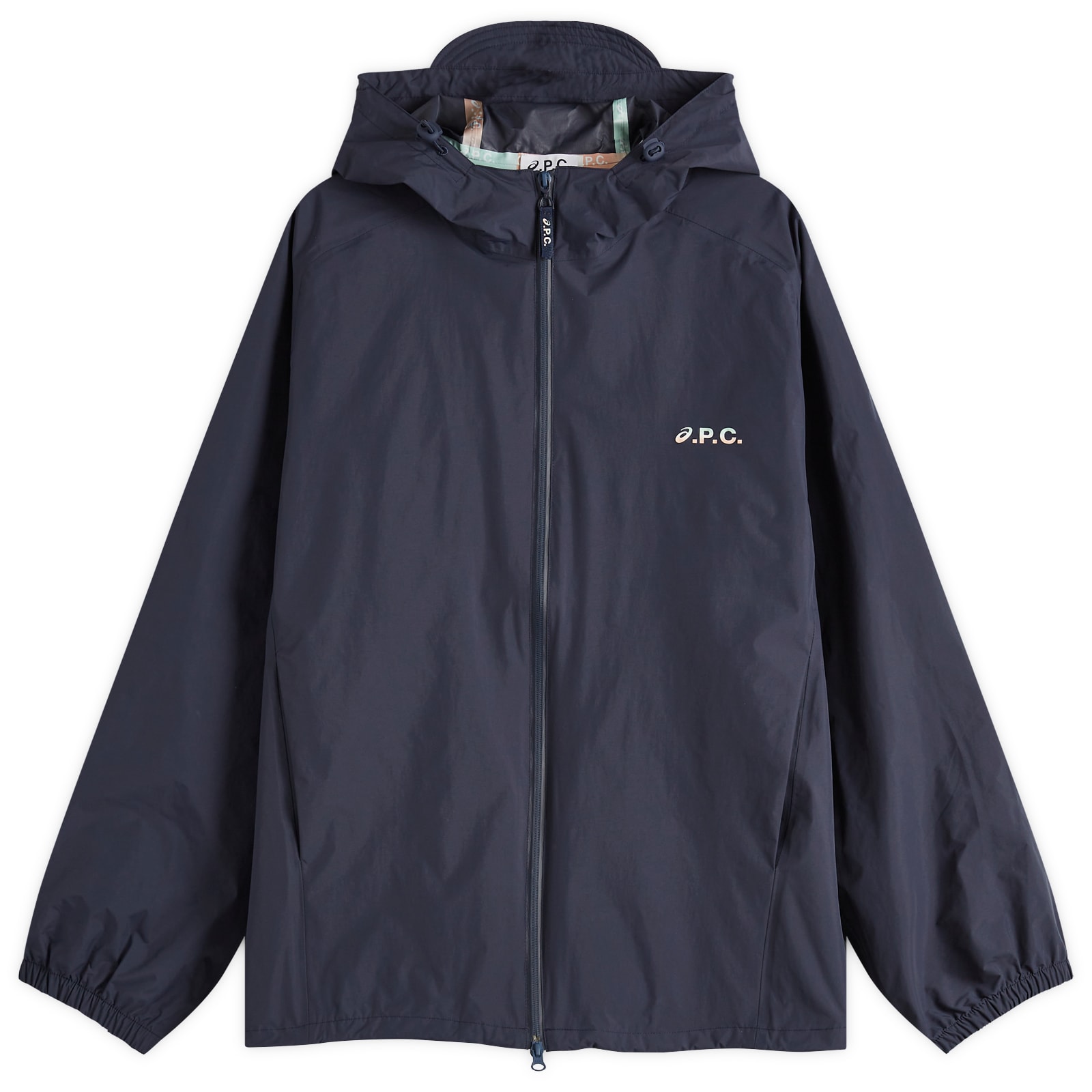 A.P.C. x Asics Meadow Water Repellent Jacket Dark Navy | END
