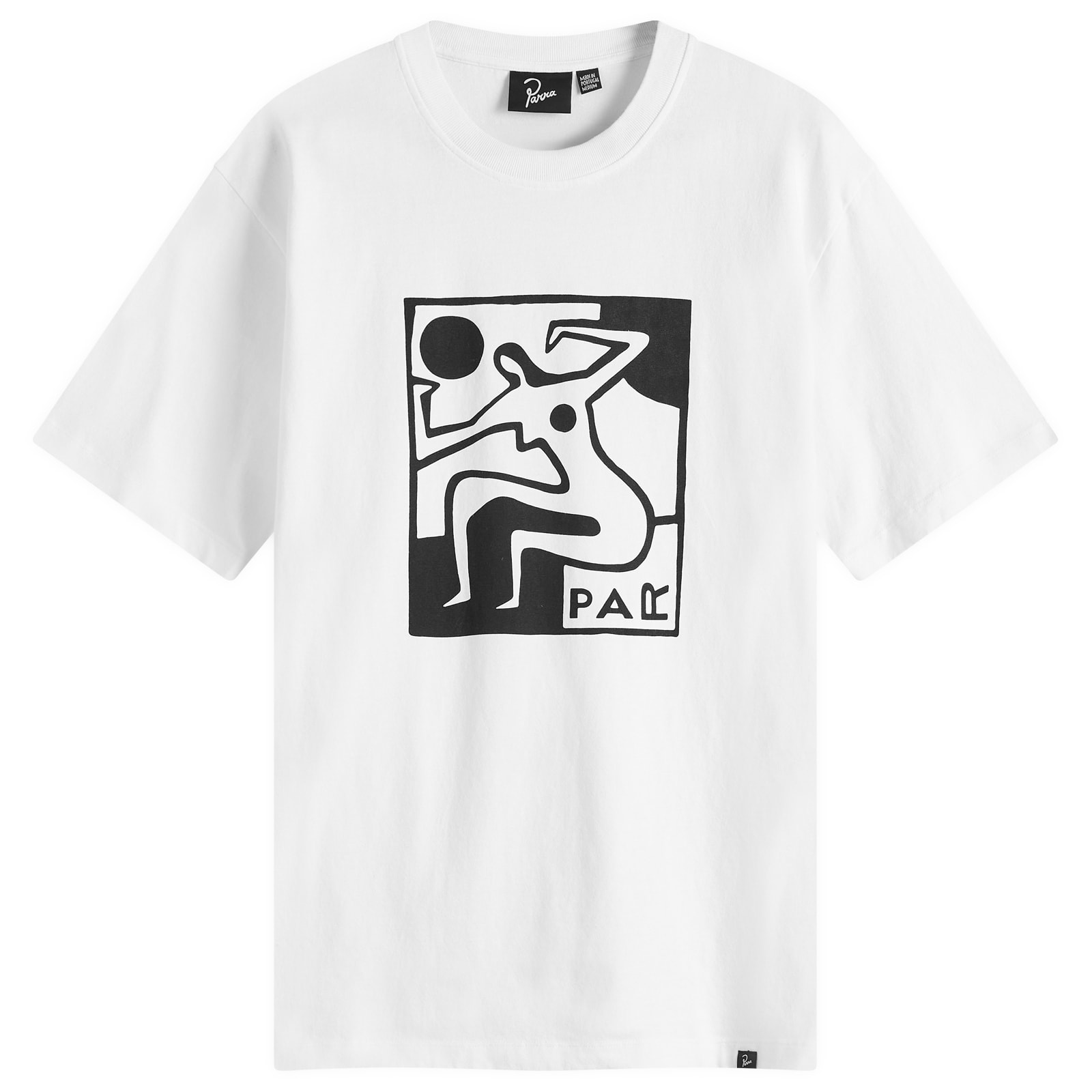 By Parra — By Parra Men's Ball Sports T-Shirt in White, Size Small