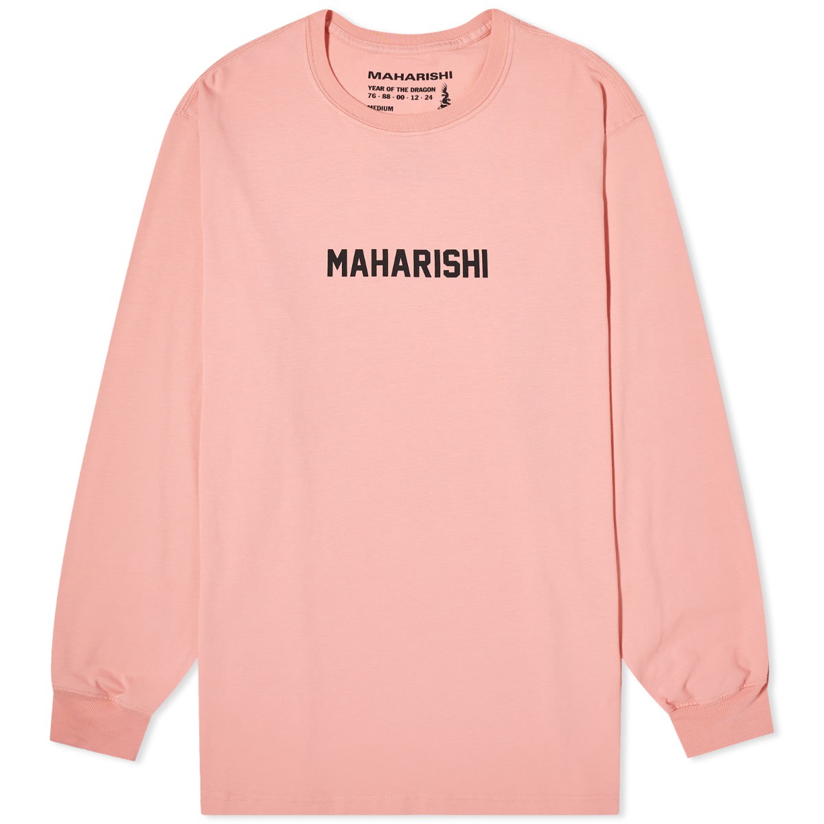 Maharishi Long Sleeve Woodblock Dragon T-Shirt