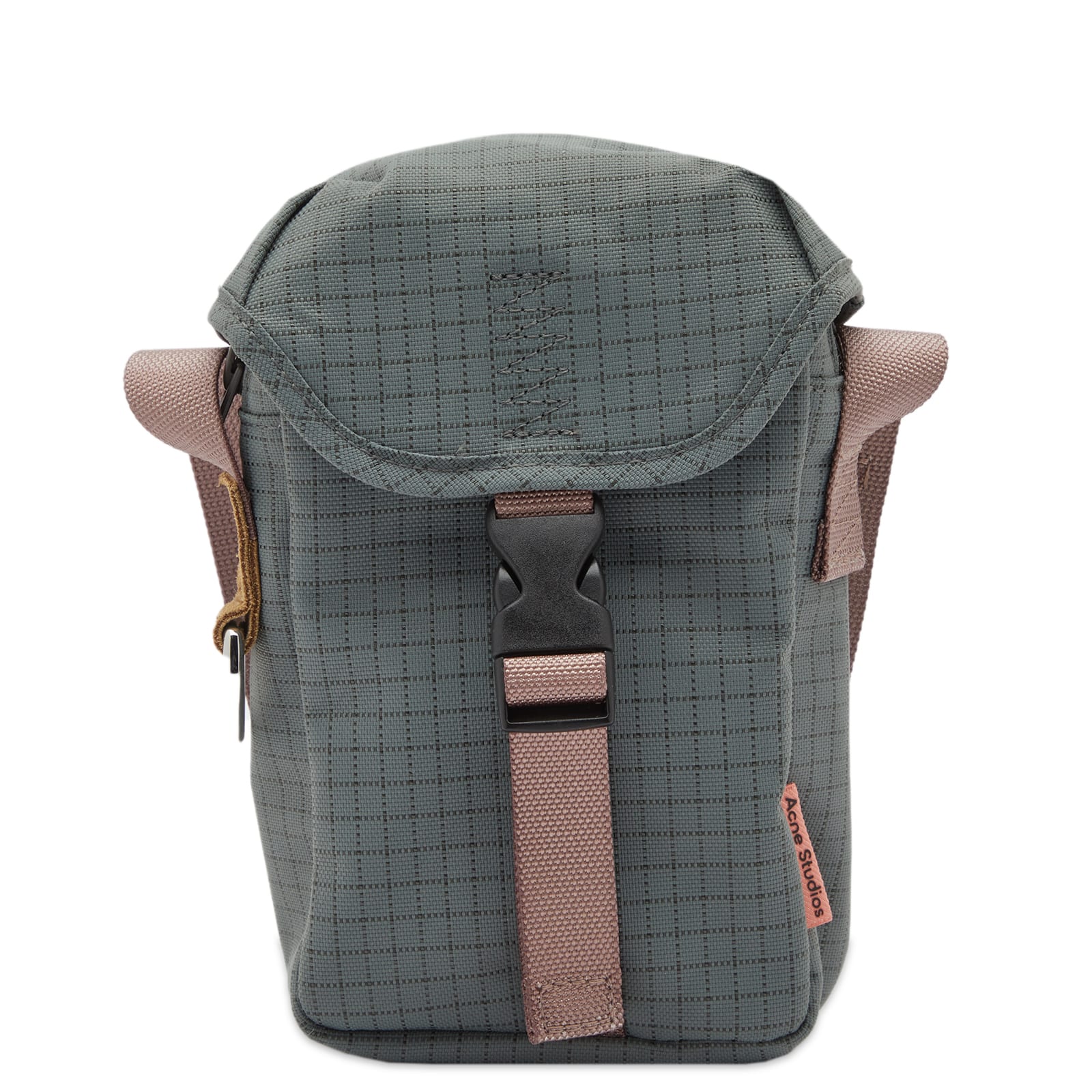 *Acne Studios*ポスト リップストップ クロスボディバッグ ACNE STUDIOS｜フェイス リップストップ クロスボディバッグ