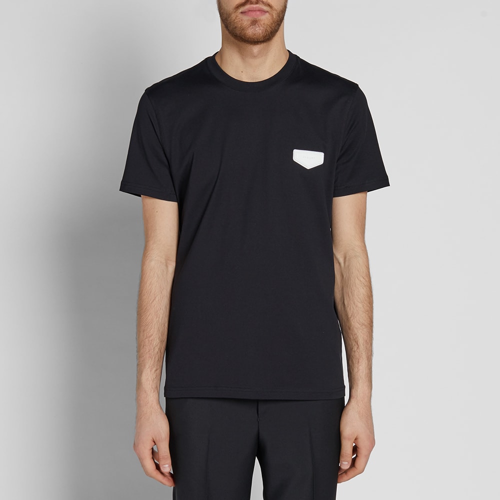 Givenchy Leather Patch Tee Givenchy Leather Patch Tee