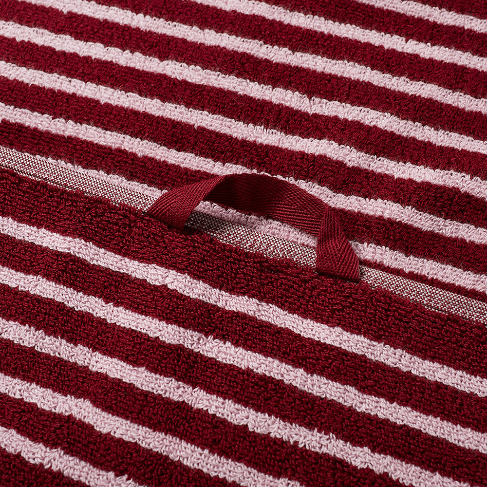 Tekla Fabrics Organic Terry Hand Towel Red & Rose END. (UK)