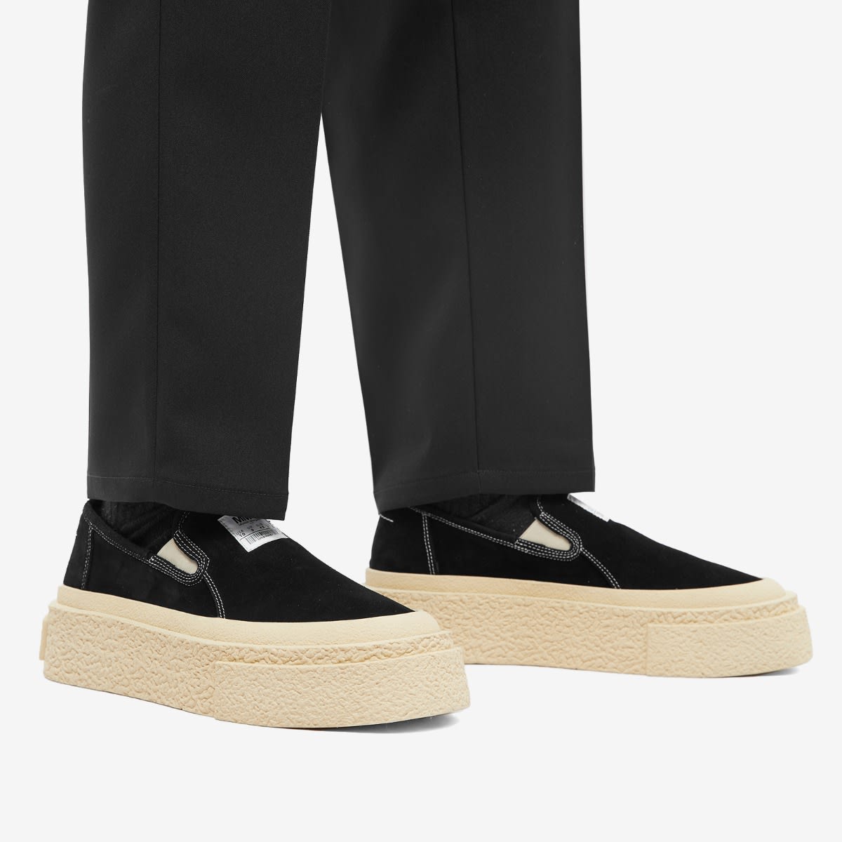 The kids version of the Tom Sachs x Nike Mars Yard shoes - On  