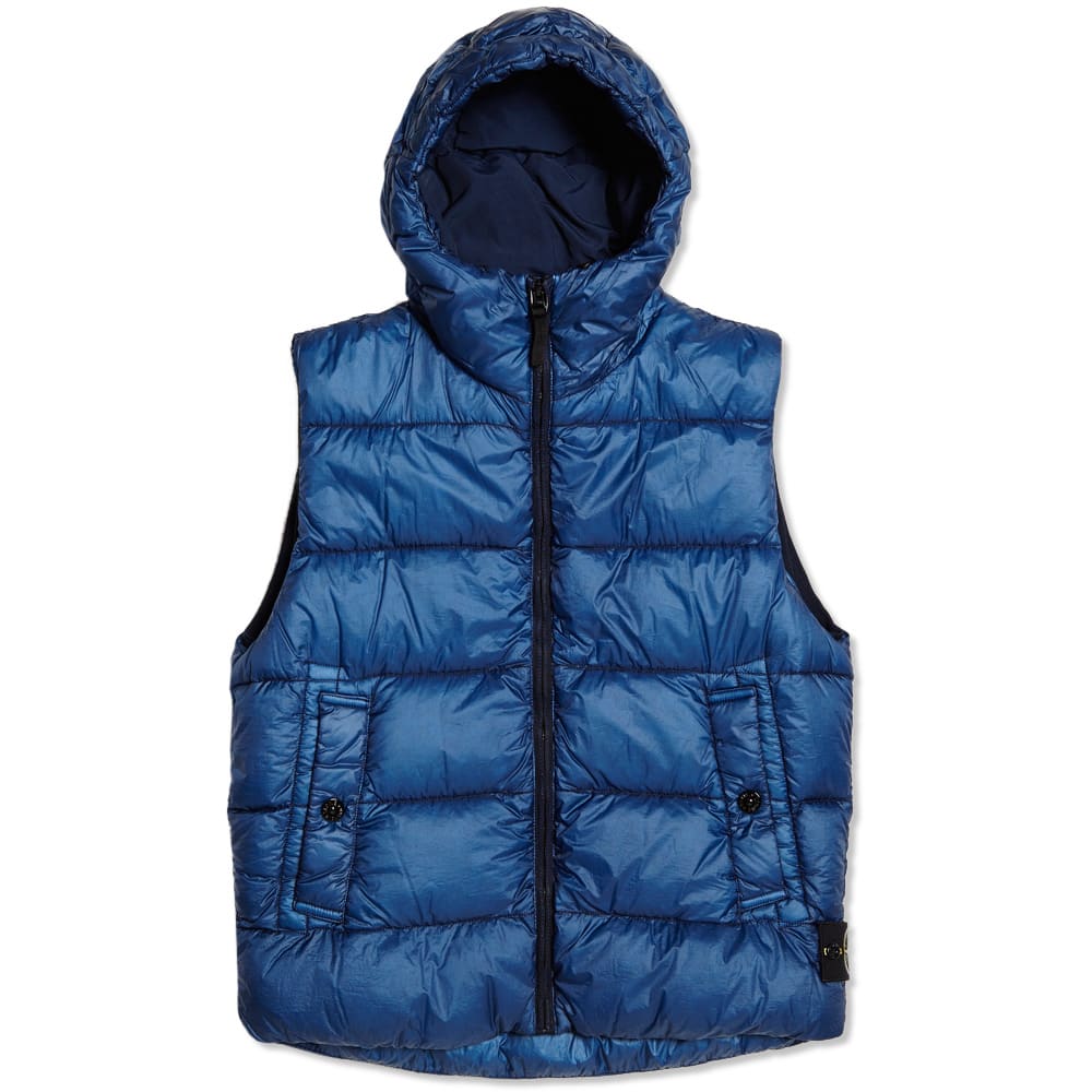 Blue stone store island gilet