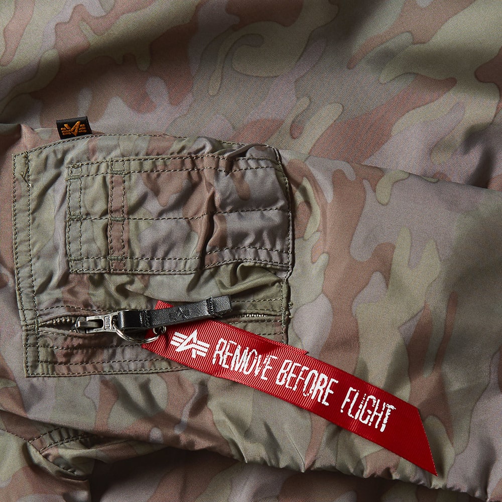 Alpha Industries MA-1 TT Jacket Woodland Camo | END.