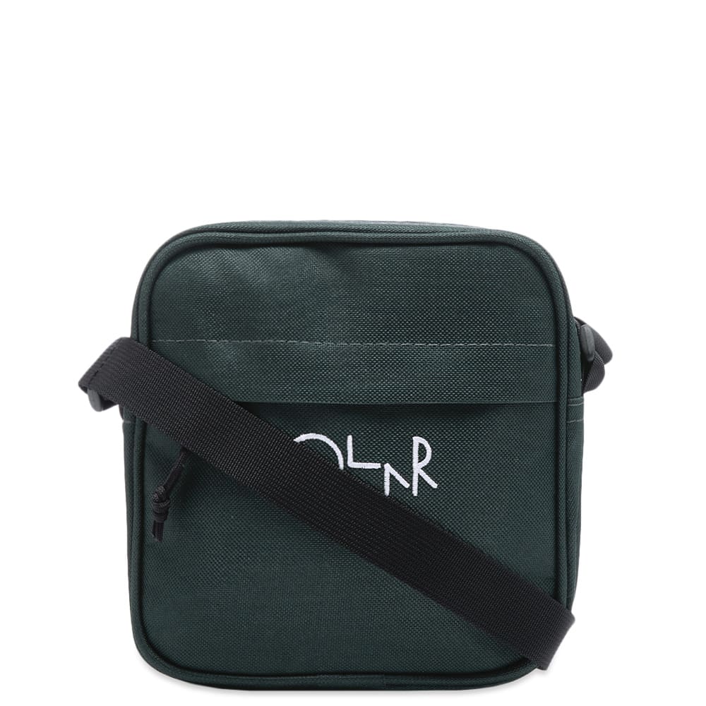 Dressed in a deep shade of green, this Polar Skate Co. CORDURA® bag is easy to wear around your body thanks to its adjustable shoulder strap. Imbued with water repellent properties, the ‘Dealer’ accessory will keep your everyday essentials safe and dry; while contrasting ‘POLAR’ embroidery roots it firmly to Scandinavia’s bustling skate scene.

100% Polyester
CORDURA® Fabric
Water Repellent
Main Zip Compartment
Front Zip Pocket
Embroidered Branding
Back Mesh Pocket
Adjustable Shoulder Strap