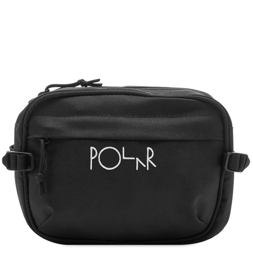 Easy to carry from A to B thanks to its adjustable strap, this all-black Polar Skate Co. bag has been crafted from trusty CORDURA® fabric. Accented with contrasting branding, the portable piece is secured with zippers; while cinch tabs can be used to compress or expand its capacity, depending on the size of your load.

100% Polyester
CORDURA® Fabric
Water Repellent
Main Zip Compartment
Front Zip Pocket
Embroidered Branding
Adjustable Strap