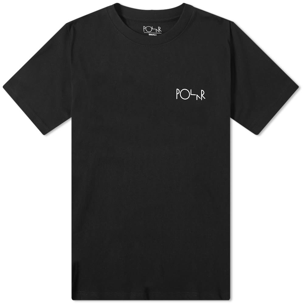 Taking a no-nonsense approach to branding, Sweden’s Polar Skate Co. has adorned this relaxed fitting tee with its iconic text logo on the chest while a large stroke logo takes pride of place on the reverse. A pure cotton construction and a ribbed crewneck ensure that you feel as good as you look.100% CottonRibbed CrewneckPrinted BrandingMade in Portugal