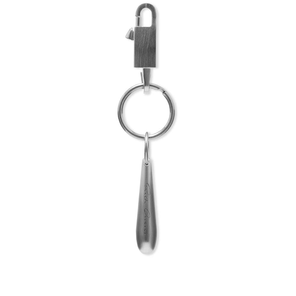 Rick Owens シルバー Teardrop キーチェーン Rick Owens - リックオウエンス TEARDROP ティアドロップ