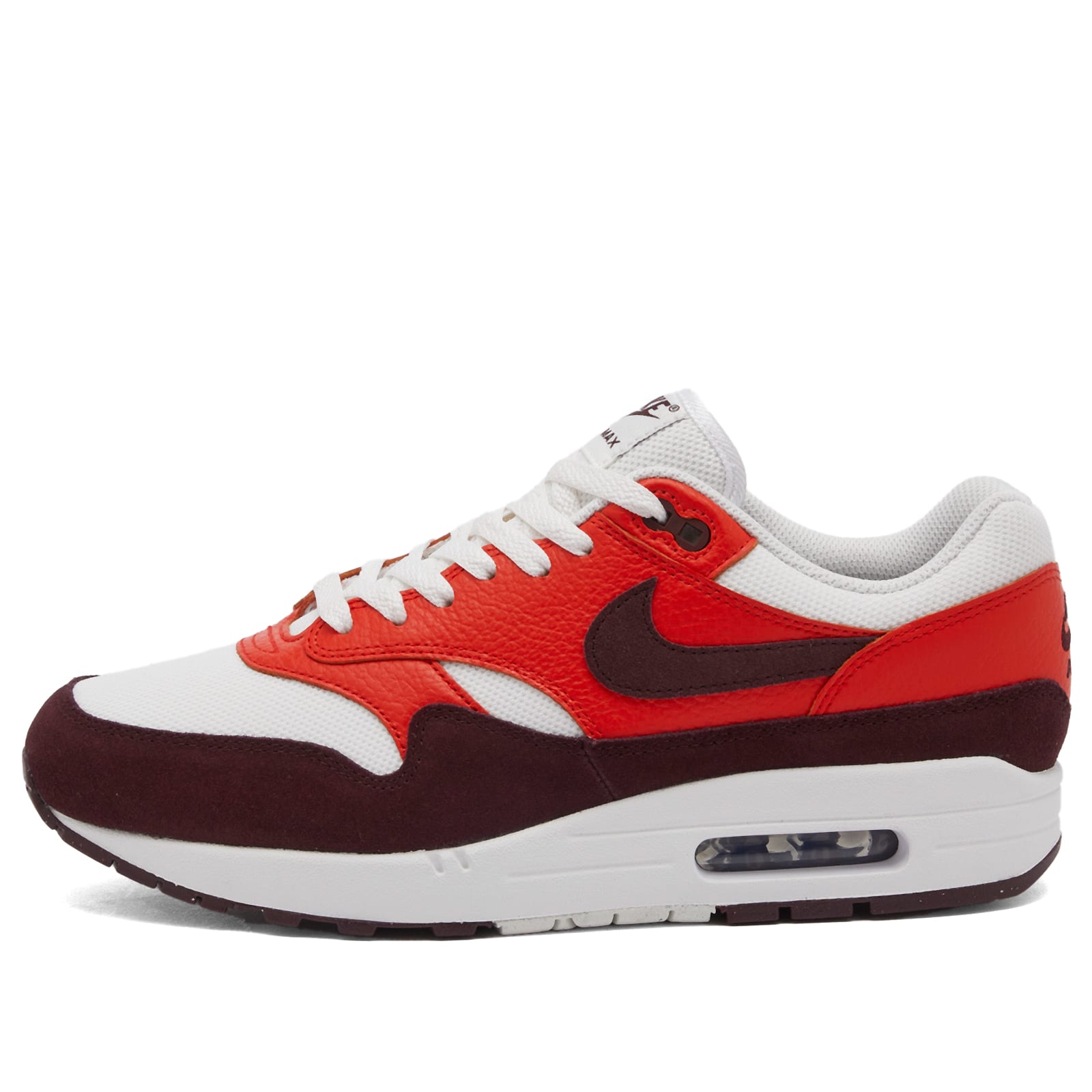 red & white air max
