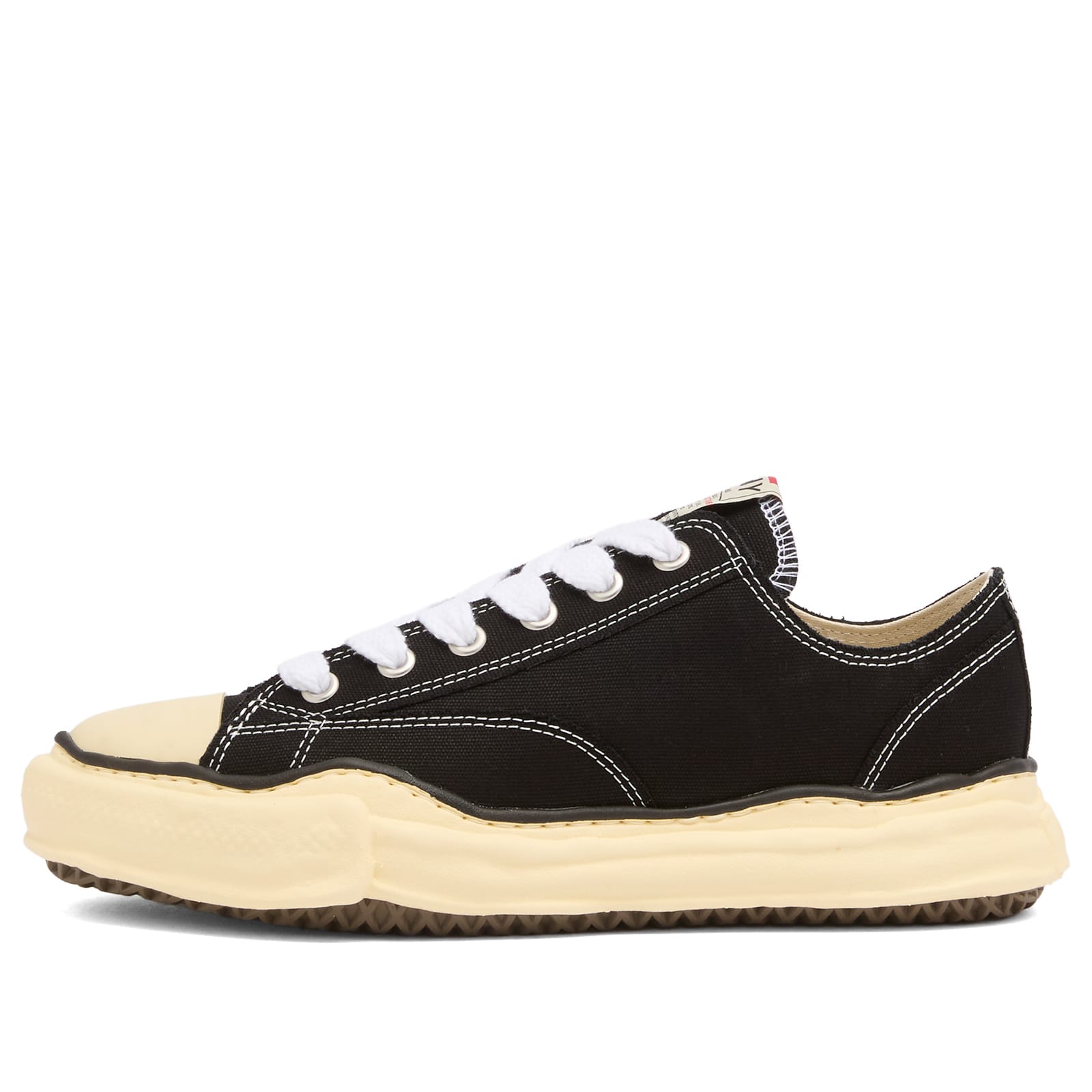 Maison Mihara Yasuhiro Men's Black Peterson Low Vintage Sneaker