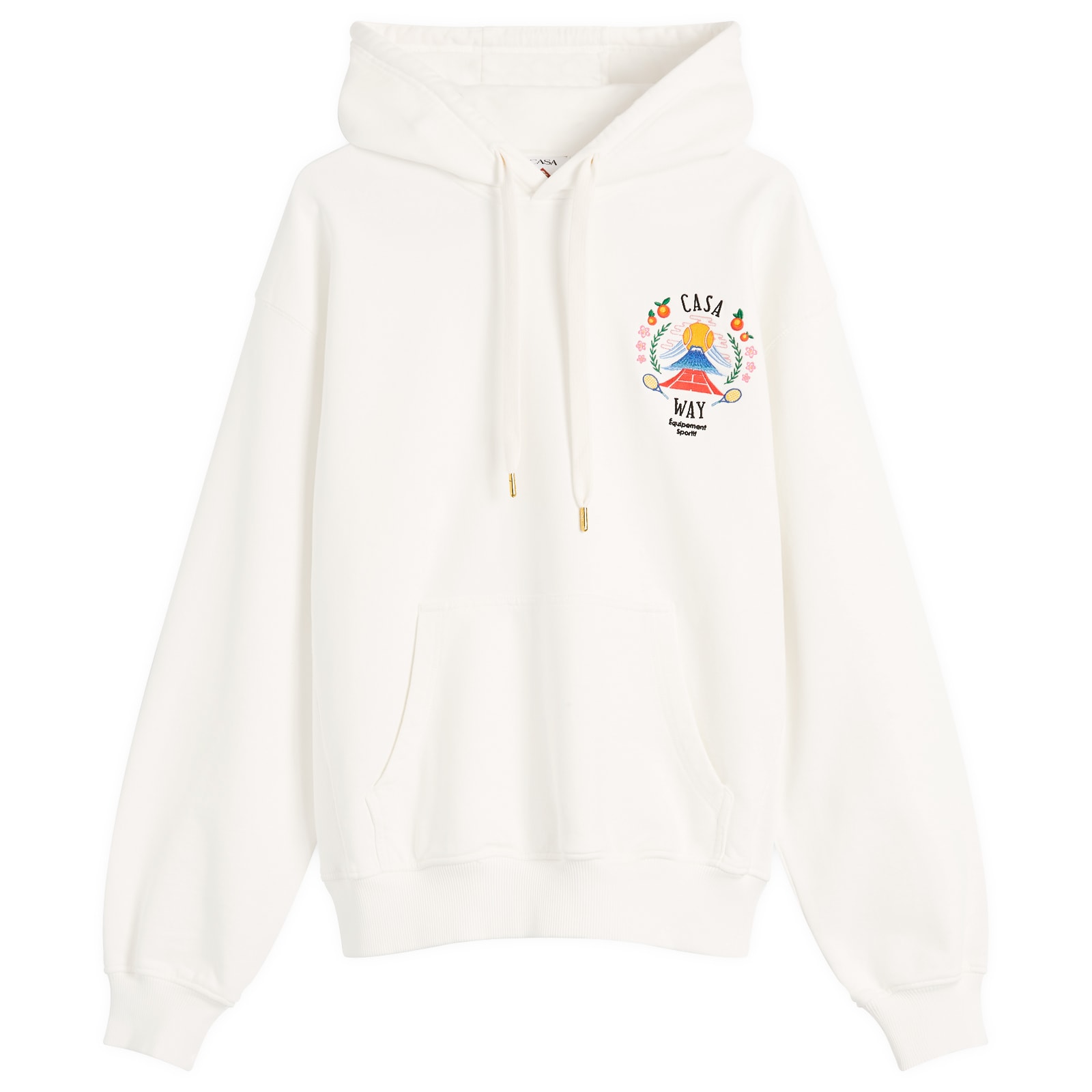 パーカー・フーディ Casablanca 'Casa Way Mountain' sweatshirt Casablanca Casa Way Mountain Printed Hoodie White | END. (US)