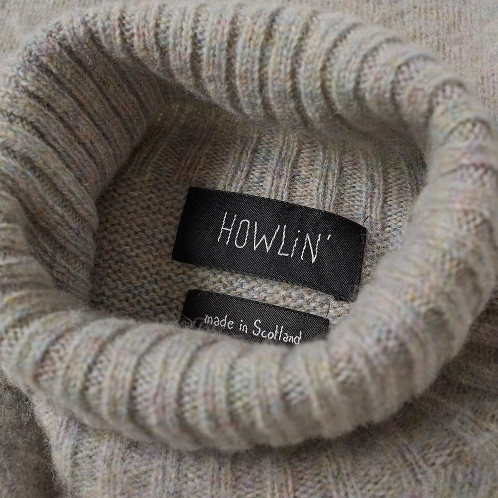 HOWLIN' HOWLIN' SYLVESTER SHETLAND ROLL NECK KNIT