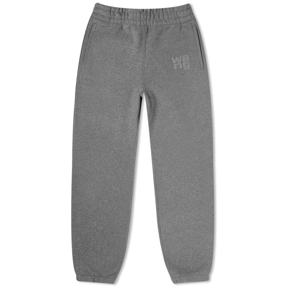 Alexander Wang Glitter Essential Terry Sweatpant Nine Iron END.