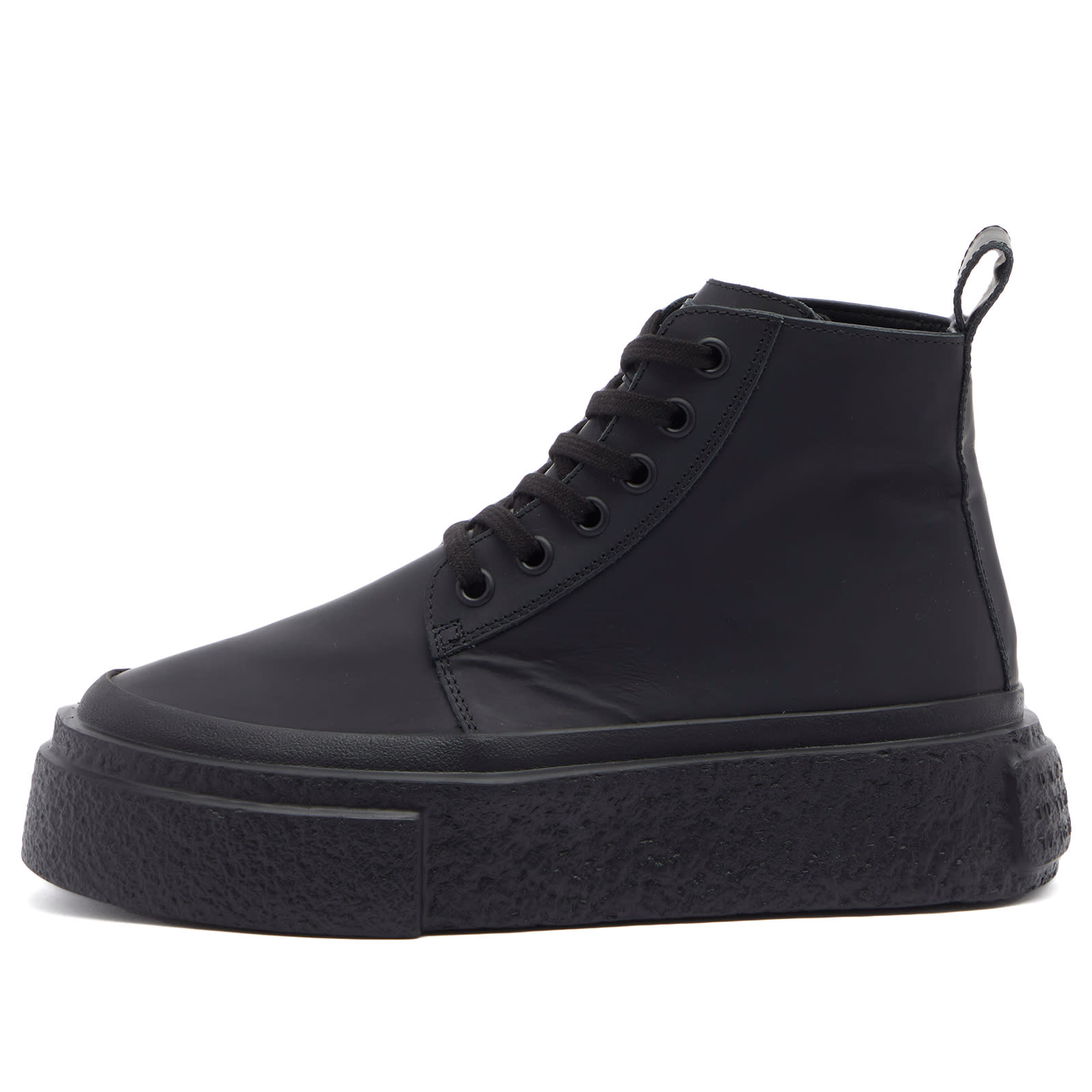 MM6 Maison Margiela Oversized Sole Hi Top Sneaker Black