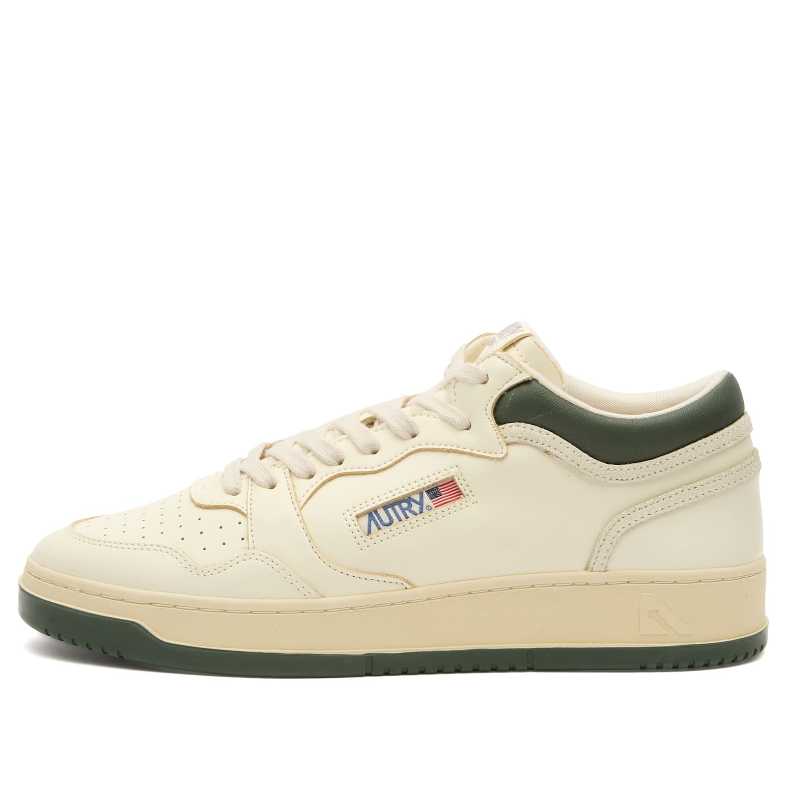 Autry Men's Med-Way Mid Leather Sneaker Mount/Marsh - MYMMEK04