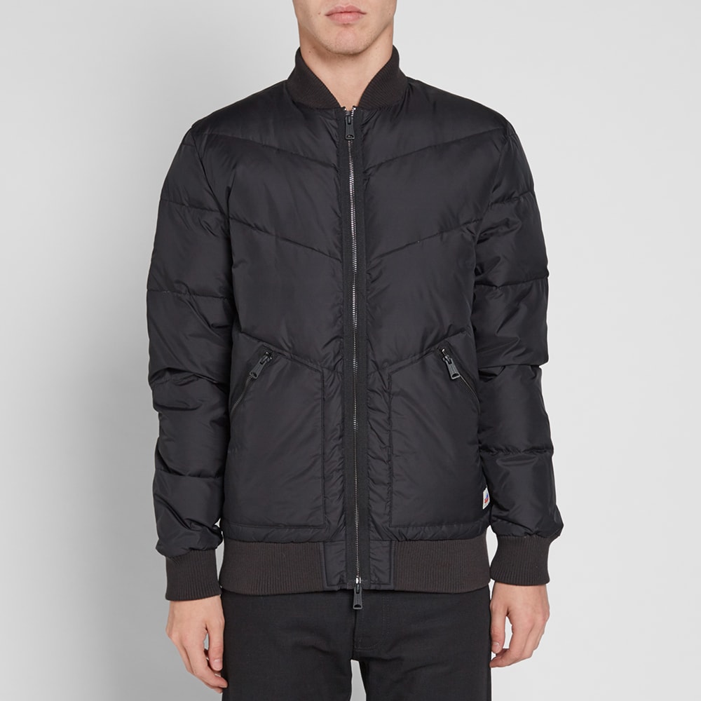 Penfield Vanleer Down Bomber Jacket Black | END. (AU)