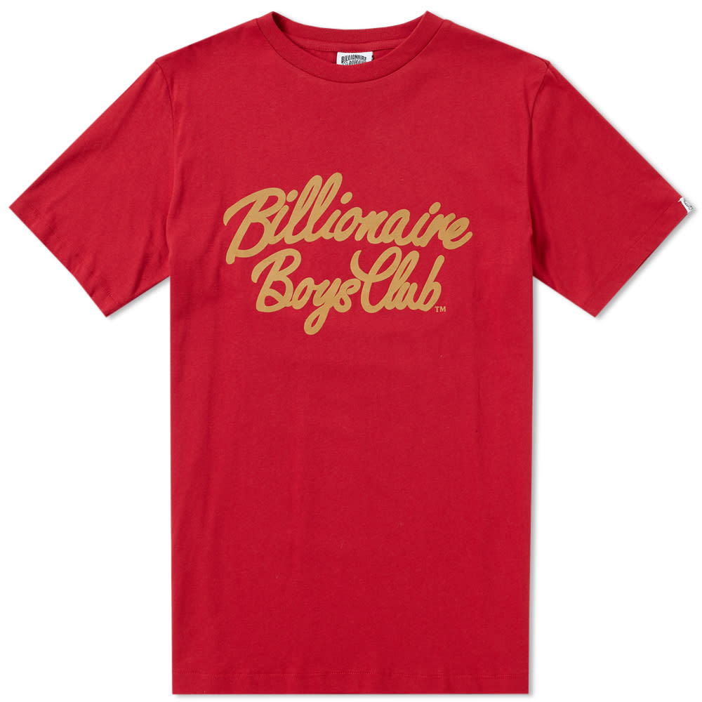 A pared-back approach to streetwear, this cotton constructed tee from Japanese designer Nigo and music mogul Pharrell Williams’ creative collaboration the Billionaire Boys Club is simply decorated with a scripted logo to the front, astronaut tab at the sleeve and rocket embroidery to the reverse, finished with a classic crewneck.

100% Cotton
Script Logo to Front
Astronaut Tab to Sleeve
Rocket Embroidery to Reverse
Ribbed Crewneck