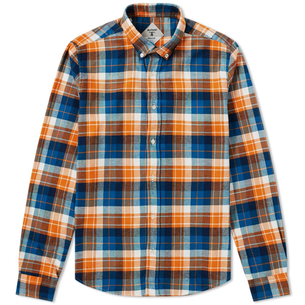 Barbour Clifton Shirt Teal | END.