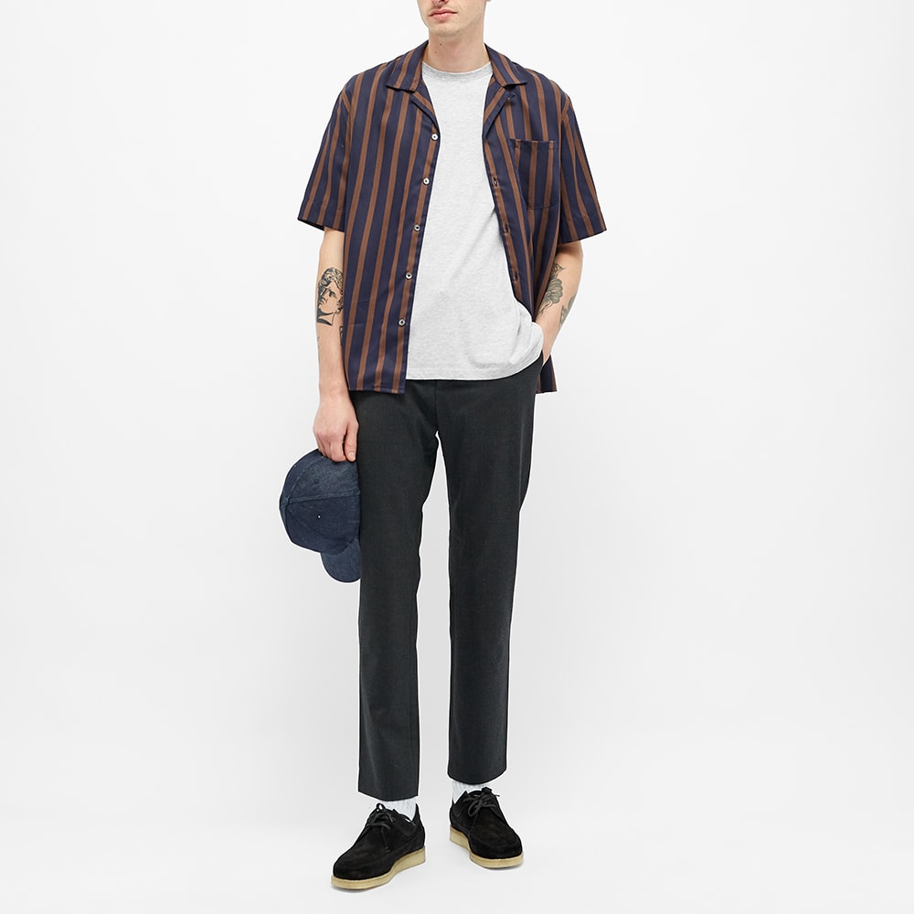 NN07 Pima Tee Light Grey Melange | END 
