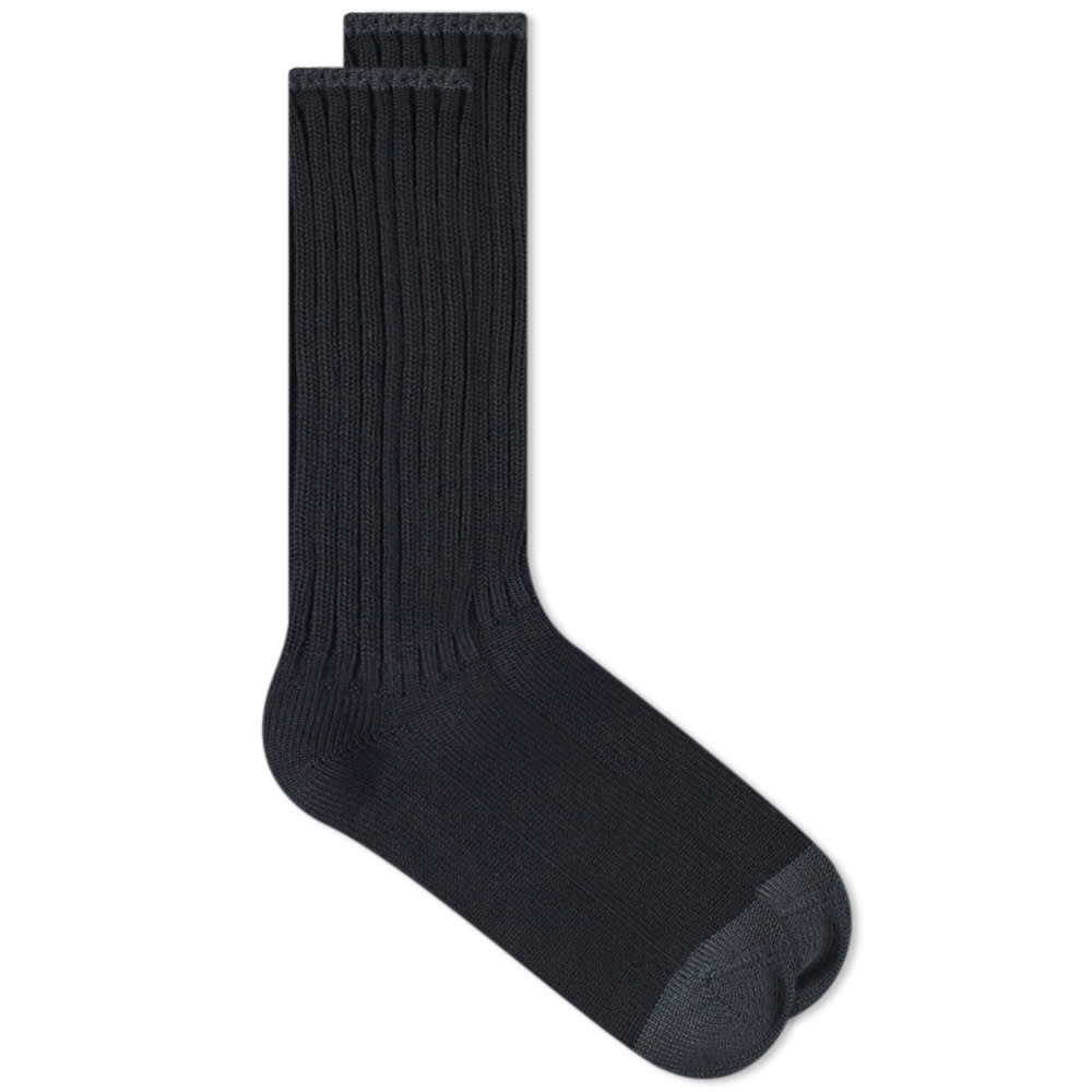 国内より1WEEK【sacai】Rib Socks Black Rib Socks by sacai on Sale