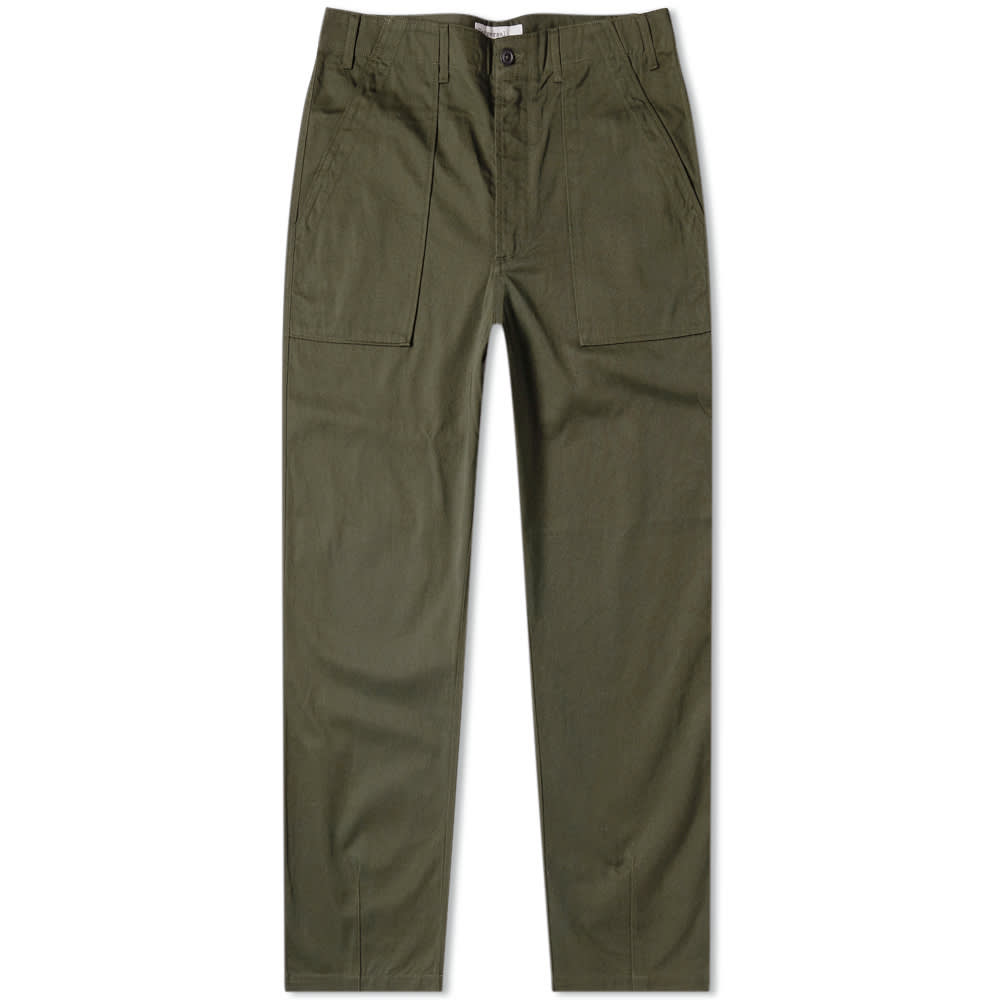 Universal Works Fatigue Pant Olive Twill END.