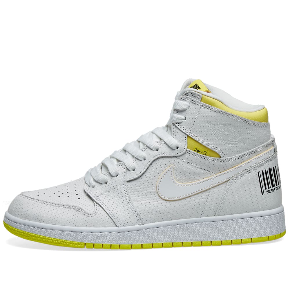 jordan 1 high yellow and white