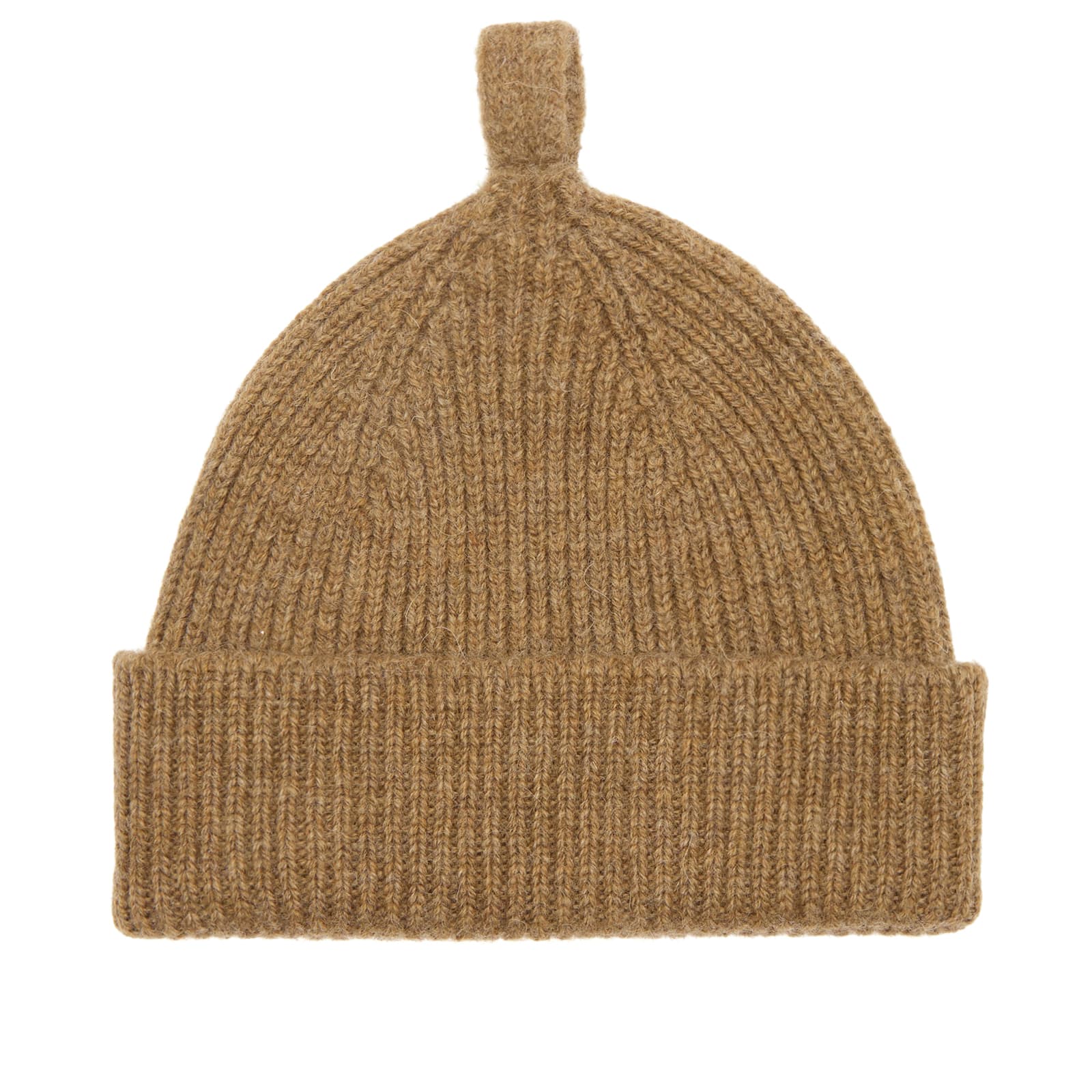 MHL by Margaret Howell Men’s Simple Ribbed Beanie Olive