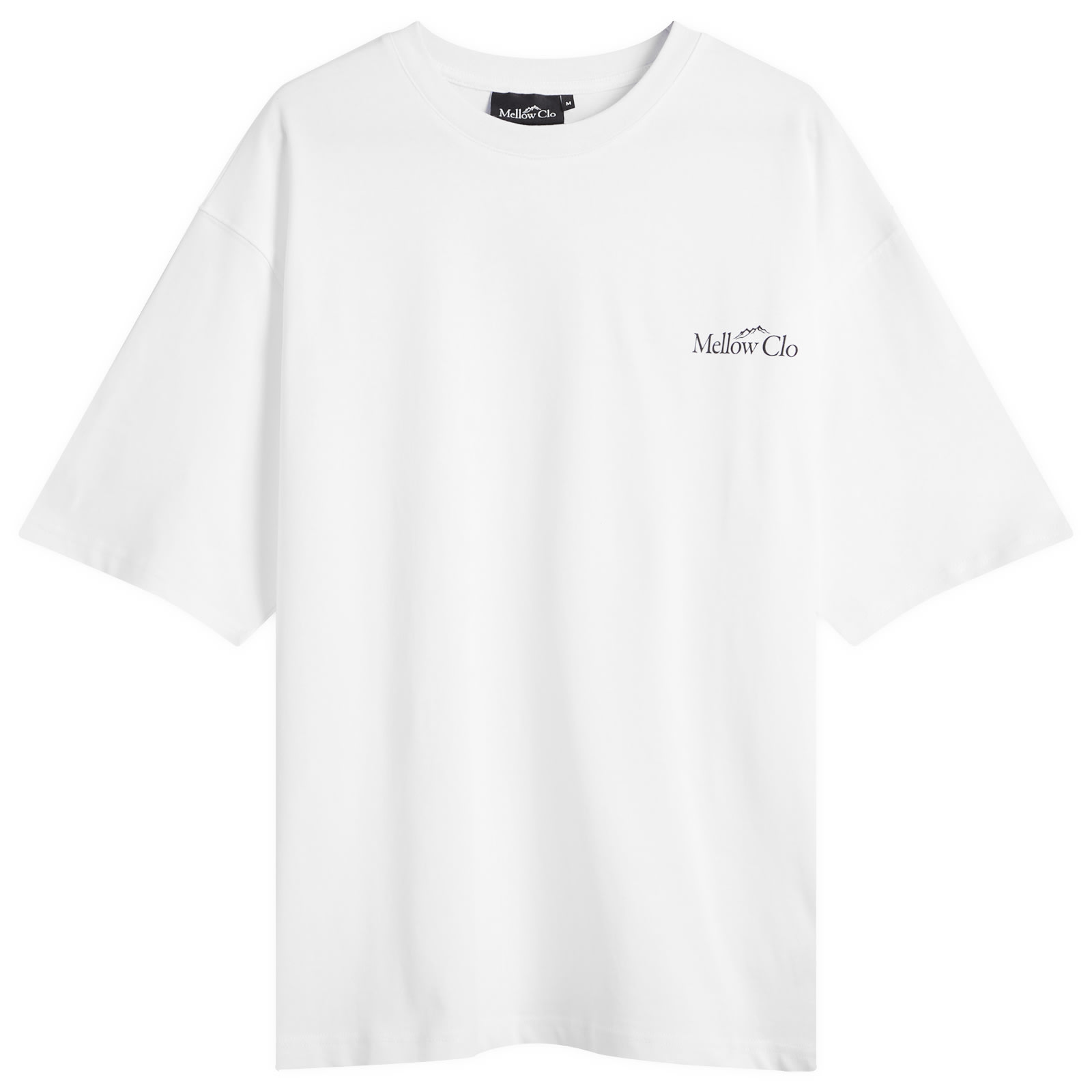 Mellow Clo — Mellow Clo Men's Everyday T-Shirt in White, Size Small