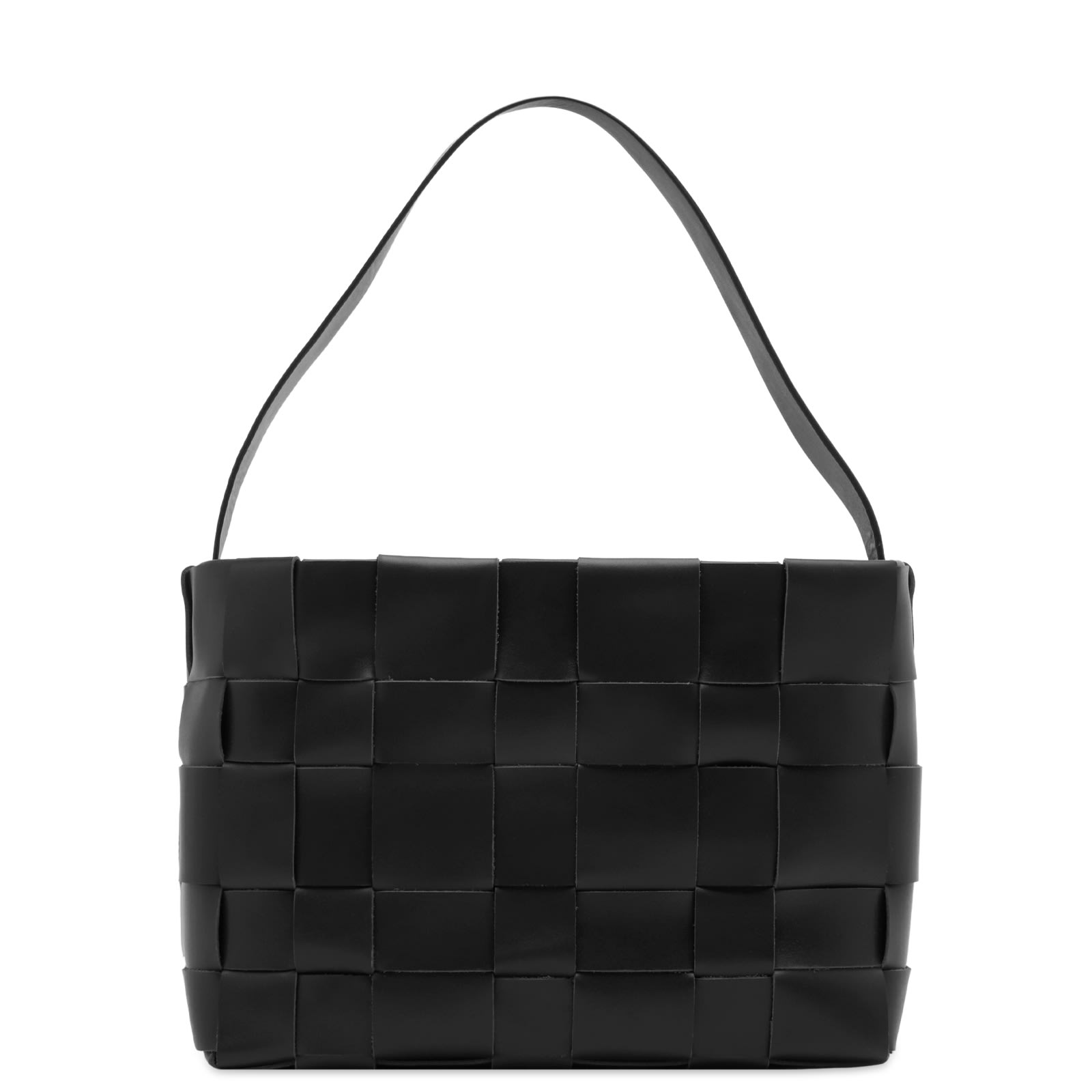 ST. Agni Women's Woven Mini Tote in Black 
