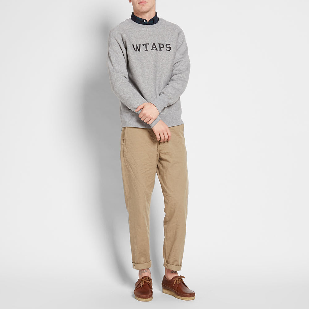 WTAPS 162ATDT-CSM06 DESIGN CREW NECK