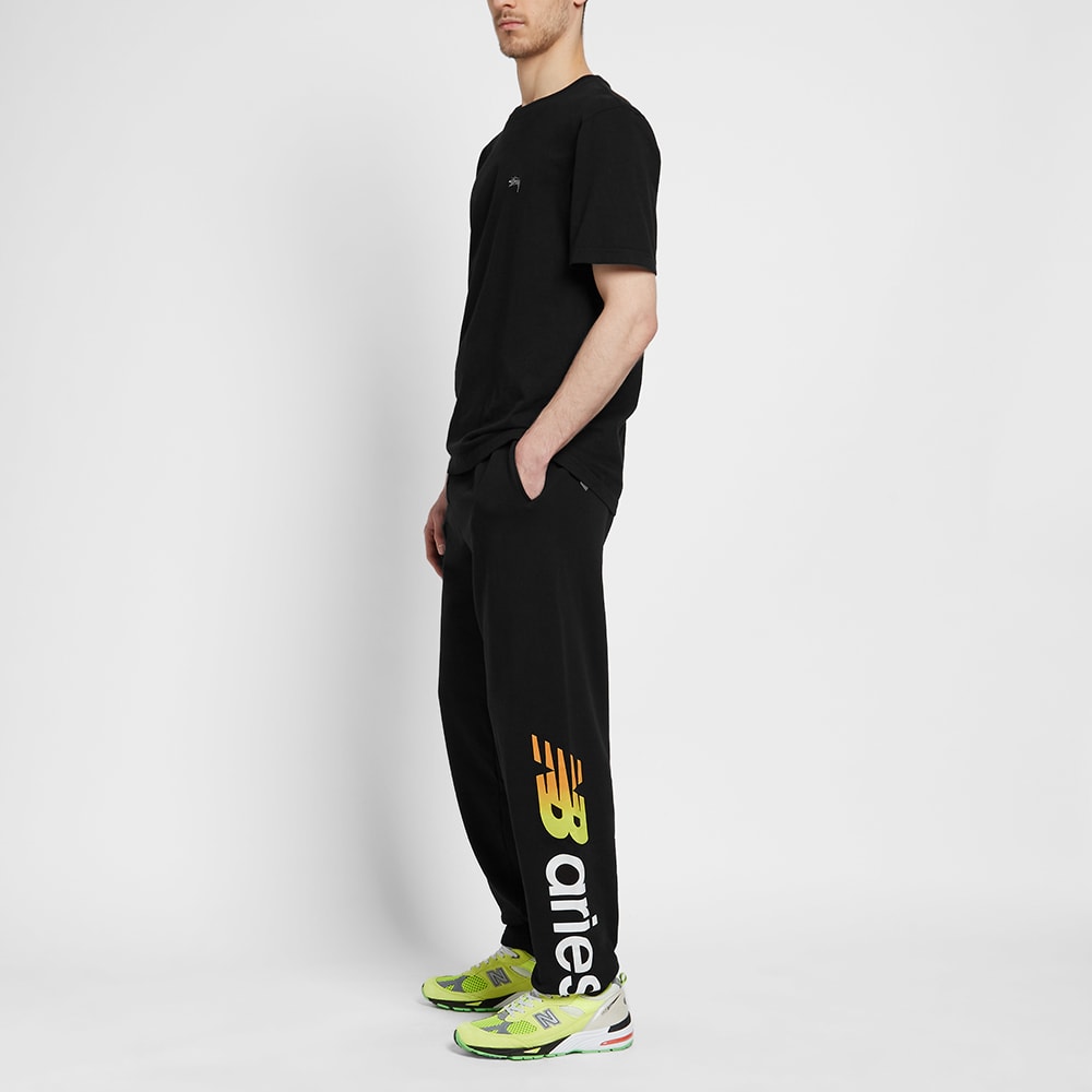 new balance sweatpants black