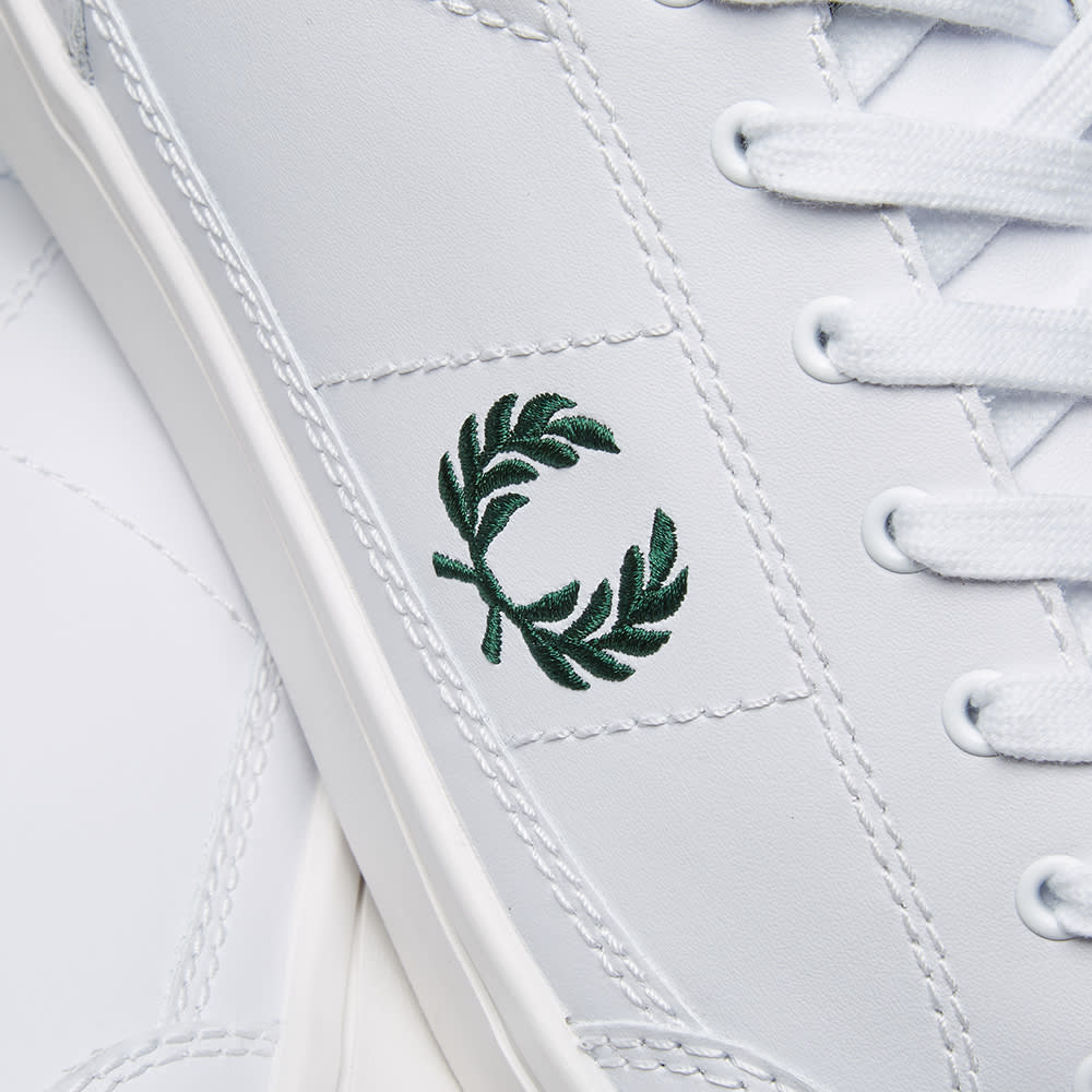 fred perry deuce leather white