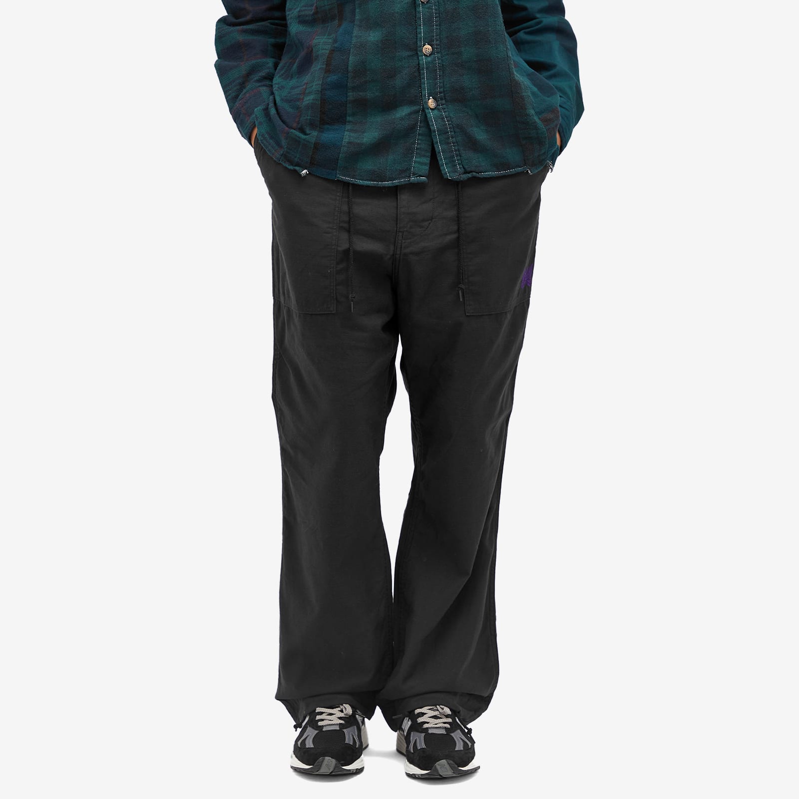 Needles Women's String Fatigue Pant Black | PU240-BLK | FOOTY.COM