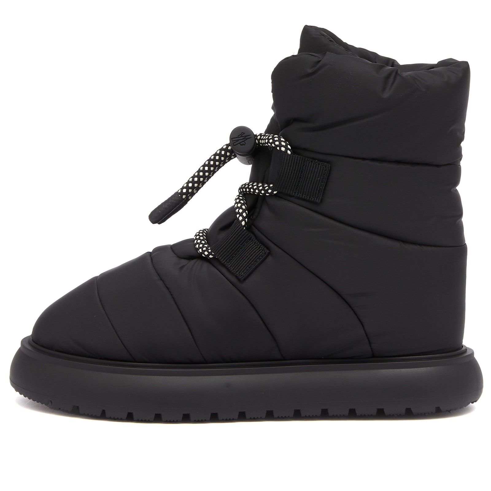 MONCLER Gaia Pullアンクルブーツ Moncler Women's' Gaia Pull Ankle Boots in Black | LN-CC®