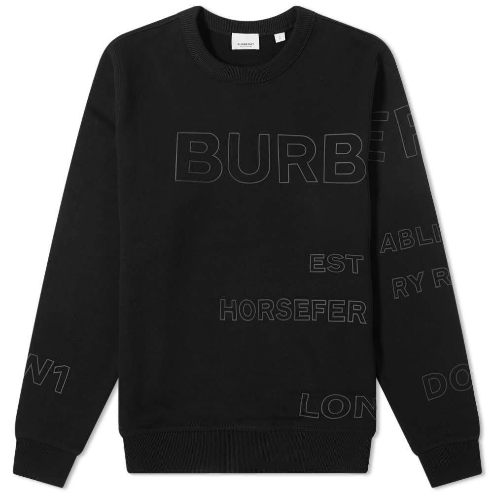 Burberry Woodbury Crew Sweat Black END.