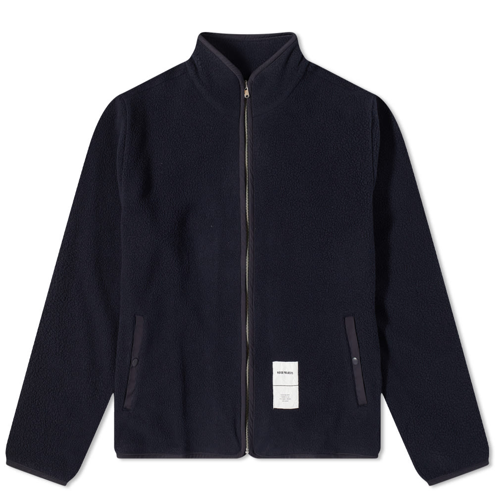 fleece jacket navy
