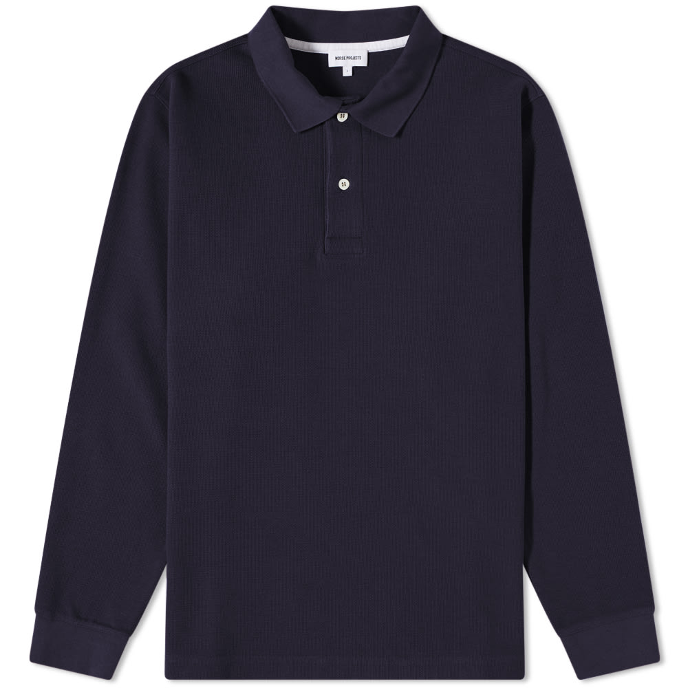 norse projects ruben texture polo