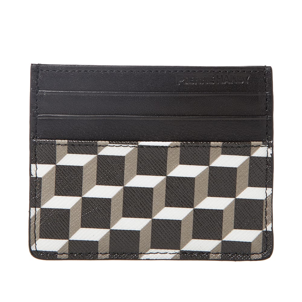 Pierre Hardy Canvas Cube Cardholder Black | END.