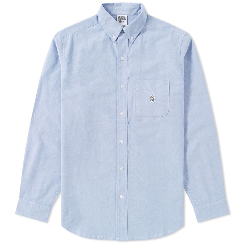 Billionaire Boys Club lend their signature astronaut patch to a classic Oxford Shirt as part of their latest offering of streetwear essentials. Styled with a button down collar, patch pocket to the chest and a tailored silhouette, the shirt is completed with a small patch to the chest's pocket.

100% Cotton
Button Down Collar
Patch Pocket To Chest
Logo Patch
Yoke & Locker Loop To Back