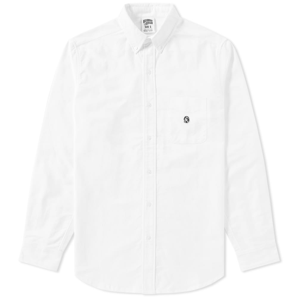 Billionaire Boys Club lend their signature astronaut patch to a classic Oxford Shirt as part of their latest offering of streetwear essentials. Styled with a button down collar, patch pocket to the chest and a tailored silhouette, the shirt is completed with a small patch to the chest's pocket.

100% Cotton
Button Down Collar
Patch Pocket To Chest
Logo Patch
Yoke & Locker Loop To Back