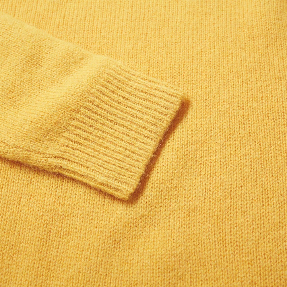 Acne Studios Kai Shetland Crew Knit Honey Yellow | END. (US)